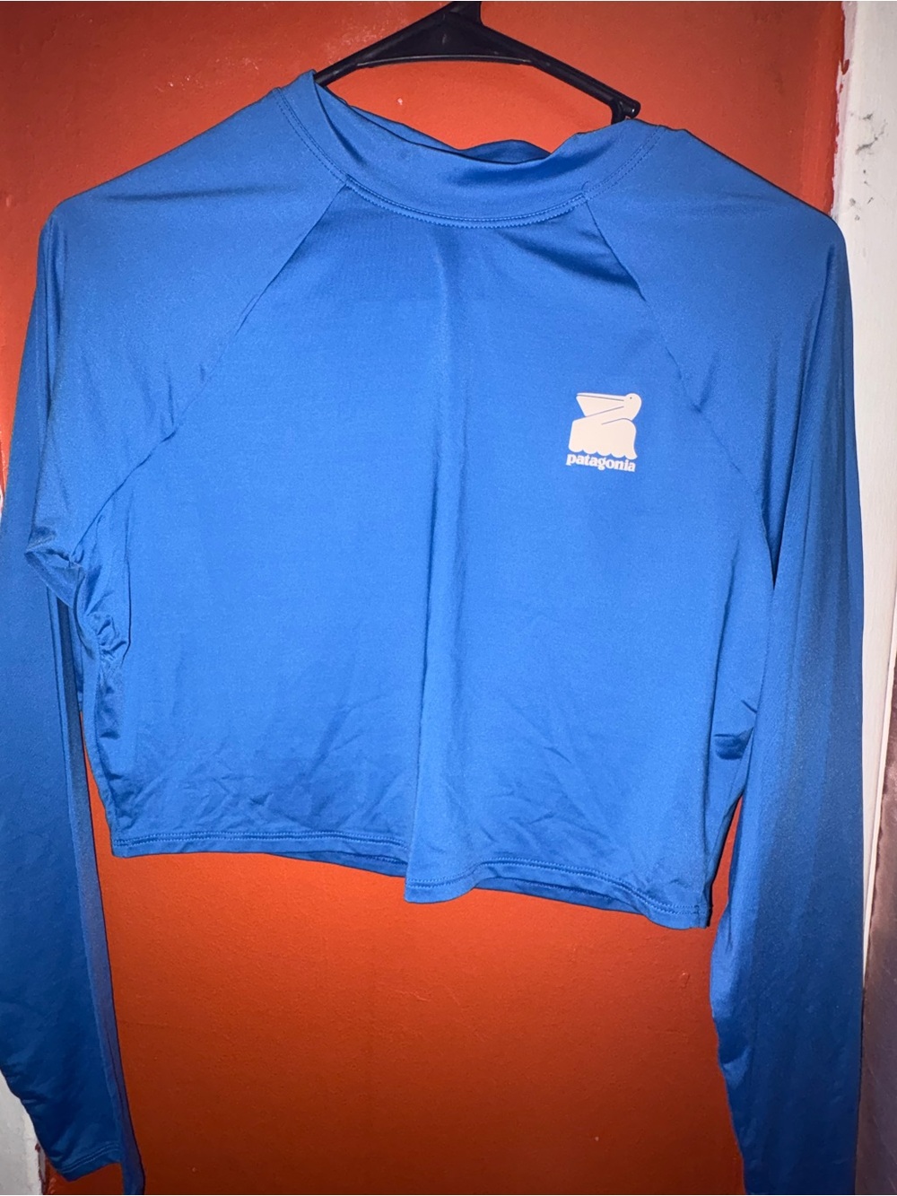 Patagonia Women's Crop Top — Bright Blue